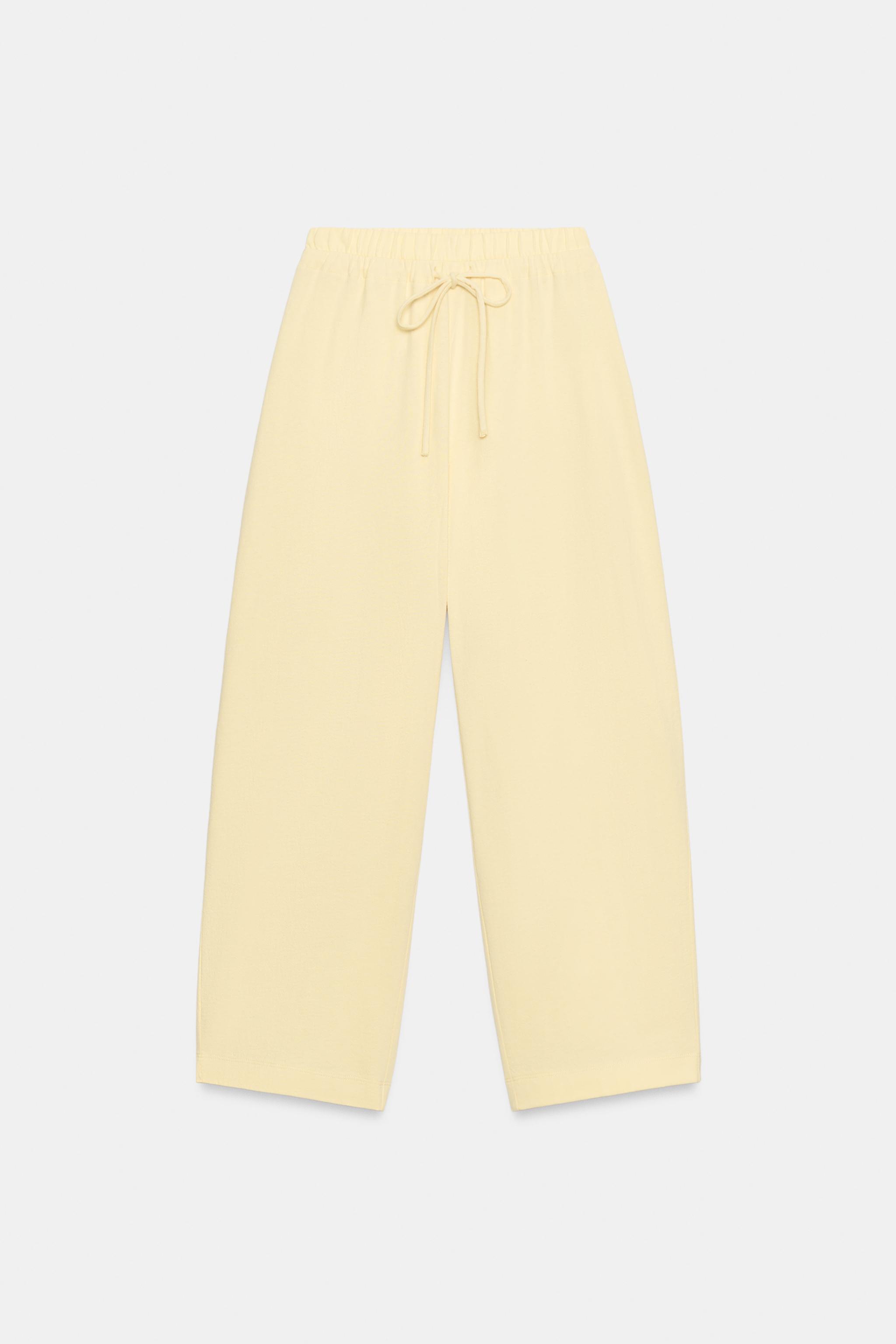 PANTALON RUSTIQUE À CORDONS
